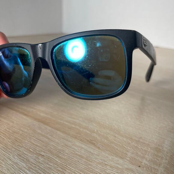 Ray-Ban RB4165 Justin 622/55 Sunglasses Black FRAMES ONLY 51-16-145 READ - Picture 9 of 15